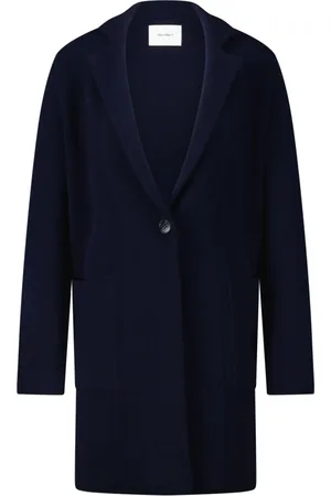 Lisa Yang Frakke, Dame, Blå, XS, Cashmere, Cashmere Coat Anni