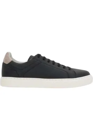 Brunello Cucinelli Sko, Herre, Sort, 42 EU, Afslappede Sneakers til Hverdagsbrug