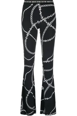 VERSACE Bukser, Dame, Sort, M, Uld, Sorte Bukser til Kvinder