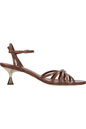 Ncub Sko, Dame, Brun, 37 EU, Læder, Sandalbrun