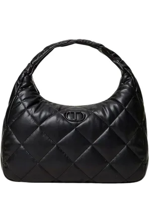 Twin-Set Taske, Dame, Sort, ONE SIZE, Læder, Luksuriøs Faux Læder Hobo Taske