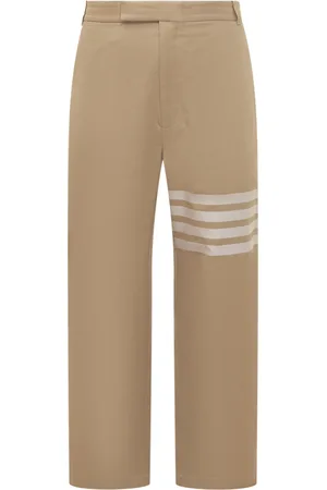 Thom Browne Bukser, Herre, Brun, XL, Bomuld, Uforede Bukser