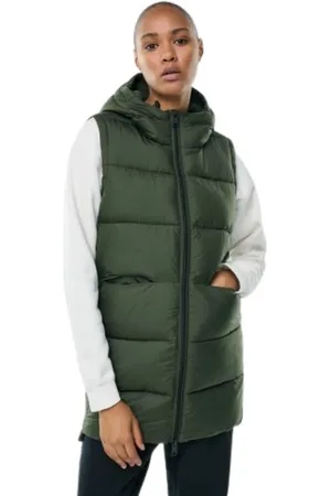 ECOALF Jakke, Dame, Grøn, XS, Uld, Marangu Vest