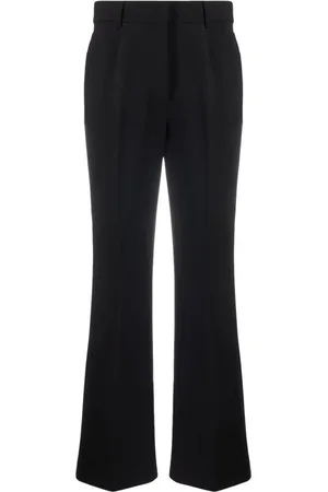 Stella McCartney Bukser, Dame, Sort, XS, Uld, Wide Bukser
