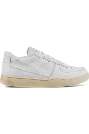 Diadora Sko, Herre, Hvid, 40 1/2 EU, Læder, Heritage Sneakers