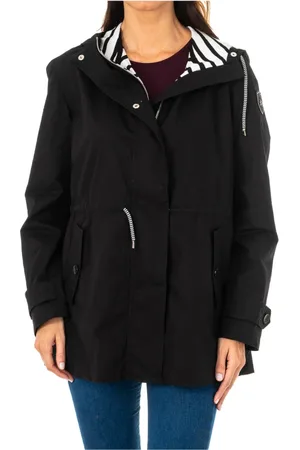 La Martina Jakke, Dame, Sort, XS, Bomuld, Langærmet jakke