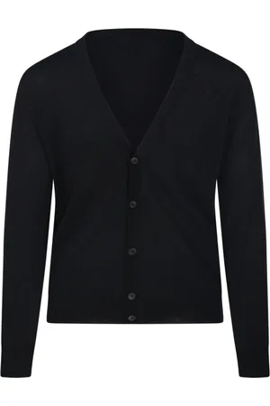 Emporio Armani Strik, Herre, Sort, XL, Uld, Nero Cardigan
