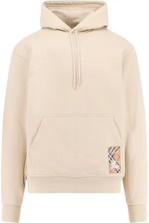 Burberry Sweathshirts & Hoodies, Herre, , S, Bomuld, Bomulds Hættetrøje med Kængurulomme