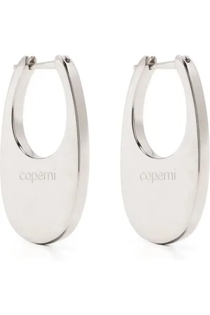 COPERNI Tilbehør, Dame, Grå, ONE SIZE, Moderne Swipe Øreringe Sølv