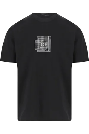 C.P. Company Top, Herre, Sort, XL, Bomuld, T-shirt