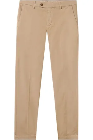 Brooks Brothers Bukser, Herre, , W31, Bomuld, Almindelig pasform stræk bomuld gabardine chino