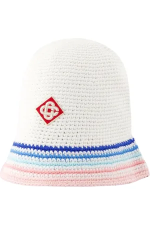 Casablanca Tilbehør, unisex, Hvid, ONE SIZE, Bomuld, Stribet Bomuldshue
