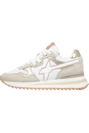 W6YZ Sko, Dame, Flerfarvet, 38 EU, Suede, Technical fabric and suede sneakers Yak-W.