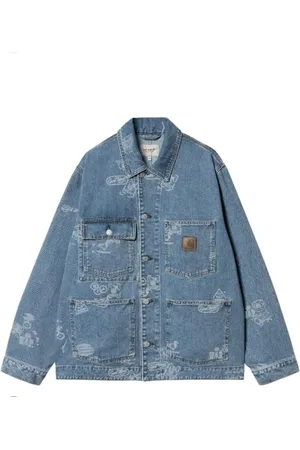 Carhartt Jakke, Dame, Blå, L, Bomuld, Denim Fantasy Bomuldsjakke