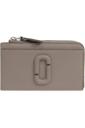 Marc Jacobs Tilbehør, Dame, Grå, ONE SIZE, Læder, The J Marc Læderpung