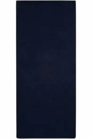 Emporio Armani Tilbehør, unisex, Blå, ONE SIZE, Eagle Jacquard Modal Viscose Tørklæde