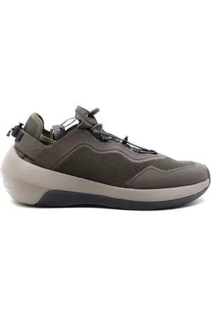 Emporio Armani Sko, Herre, Grøn, 41 EU, Grøn Mesh Snøresko
