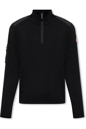 Canada Goose Strik, Herre, Sort, S, Uld, Turtleneck Sweater