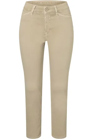Mac Bukser, Dame, , L, Bomuld, Skinny Cropped Bukser