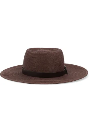 Max Mara Tilbehør, Dame, Brun, 58 CM, Uld, Musette Testa di Moro Hat