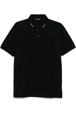 Emporio Armani Top, Herre, Sort, S, Sorte T-shirts og Polos