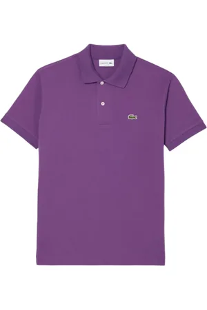 Lacoste Top, Herre, Lilla, XS, Bomuld, Klassisk Original L.12.12 Polo