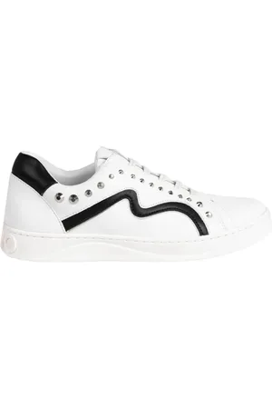 Liu Jo Sko, Dame, Hvid, 37 EU, Uld, Stilfulde sneakers med elastikbånd og sølvfarvede nitter