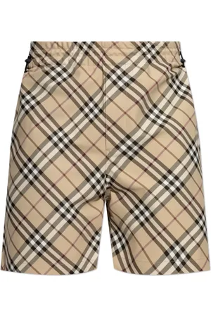 Burberry Shorts, Herre, , M, Polyester, Shorts med ternet mønster