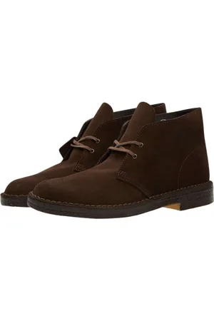 Clarks Sko, Herre, Brun, 36 EU, Læder, Desert Snørestøvler