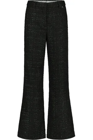 Fabienne Chapot Bukser, Dame, Sort, XL, Tweed, Remi Tweed Bukser