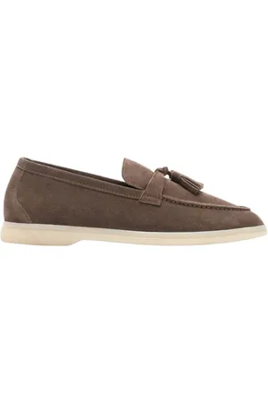 Scarosso Sko, Dame, Brun, 39 EU, Læder, Leandra Loafers