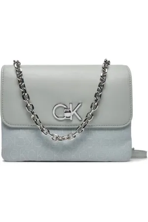 Calvin Klein Taske, Dame, Grøn, ONE SIZE, Uld, Double Gusset Taske