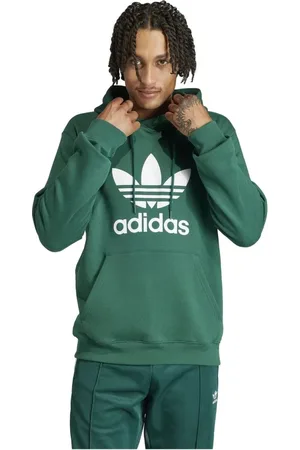 adidas Sweathshirts & Hoodies, Herre, Grøn, M, Bomuld, Basic Hoodie Inspireret af DNA