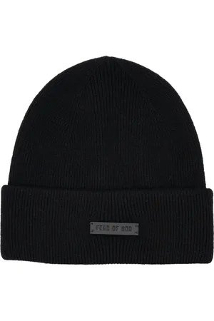 FEAR OF GOD Tilbehør, Herre, Sort, ONE SIZE, Cashmere, Cashmere Beanie Hue