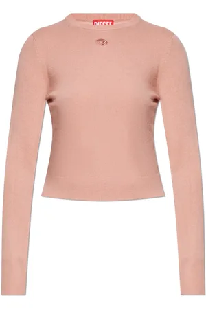 Diesel Strik, Dame, Lyserød, L, Uld, Sweater M-Areesax