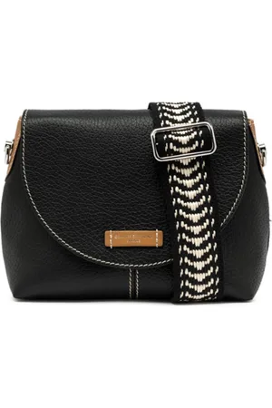 Gianni chiarini Taske, Dame, Sort, ONE SIZE, Uld, Stilfuld Nero Skuldertaske