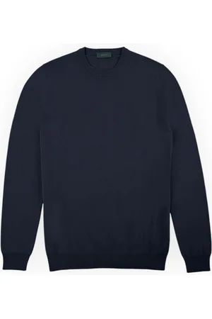 ZANONE Strik, Herre, Blå, 3XL, Moderne Sweaters til Mænd
