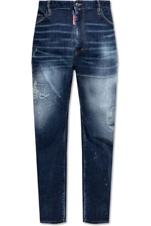 Dsquared2 Jeans, Herre, Blå, 2XL, Bomuld, London Bro Jeans