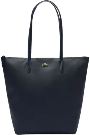 Lacoste Taske, Dame, Sort, ONE SIZE, Polyester, Ensfarvet taske med broderet logo