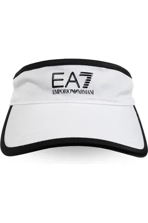 EA7 Tilbehør, Dame, Hvid, ONE SIZE, Bomuld, Tennis Pro bomuldsvisir