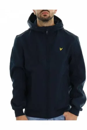 Lyle & Scott Jakke, Herre, Blå, 2XL, Bomuld, Let Jakke