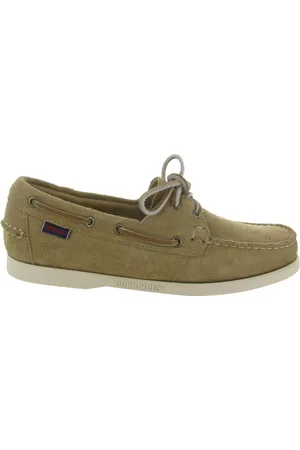 SEBAGO Sko, Herre, Grå, 41 EU, Portland Nubuck Bådesko