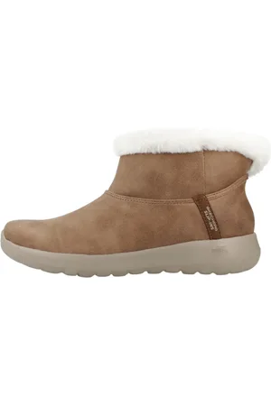 Skechers Sko, Dame, Brun, 38 EU, Uld, Vinterstøvler