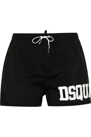 Dsquared2 Badetøj, Herre, Sort, L, Iconic Alsidig Badedragt