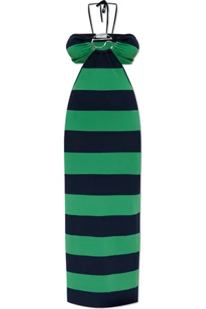 COPERNI Kjole, Dame, Grøn, XS, Polyester, Backless Kjole