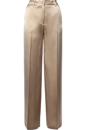 Guess Bukser, Dame, , 2XL, Hamp, Højtaljede bukser med lige ben