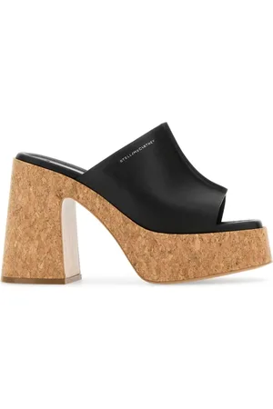 Stella McCartney Sko, Dame, Sort, 36 1/2 EU, Alter Mat Skyla Mules