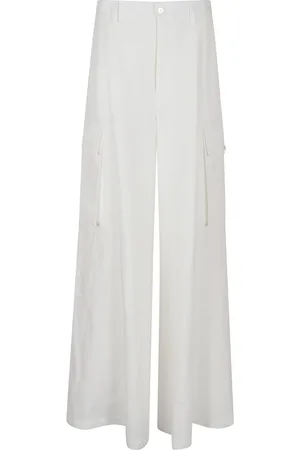 Ralph Lauren Bukser, Dame, Hvid, 2XS, Uld, Hvide Jeans til Kvinder Stilfuld