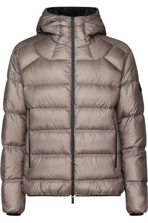 Moncler Jakke, Herre, , XL, Uld, Ripstop Vatteret Frakke med Hætte