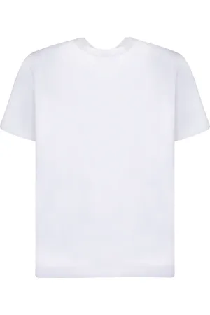 HERNO Top, Herre, Hvid, 2XL, Bomuld, Kortærmet bomuldst-shirt, rundhals